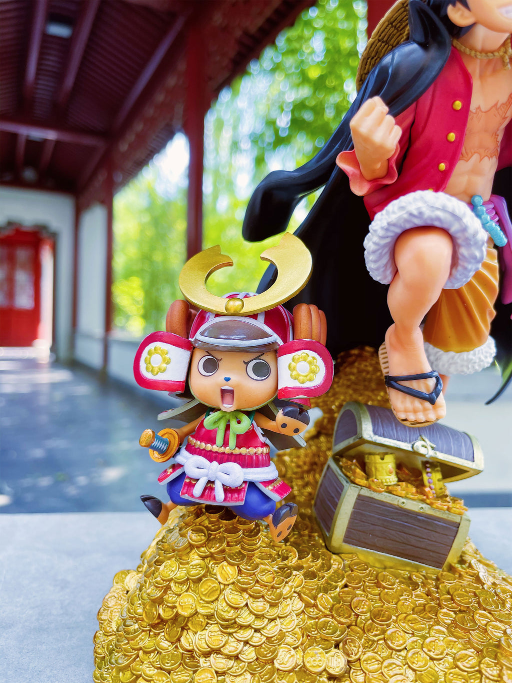Productafbeelding One Piece - Luffy met Chopper Figuur