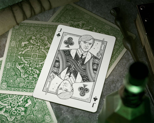 Productafbeelding Harry Potter - Slytherin Kaartspel Deluxe Editie