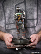Produktbild Mando mit Grogu BDS Art Scale Deluxe Statue - Star Wars The Mandalorian