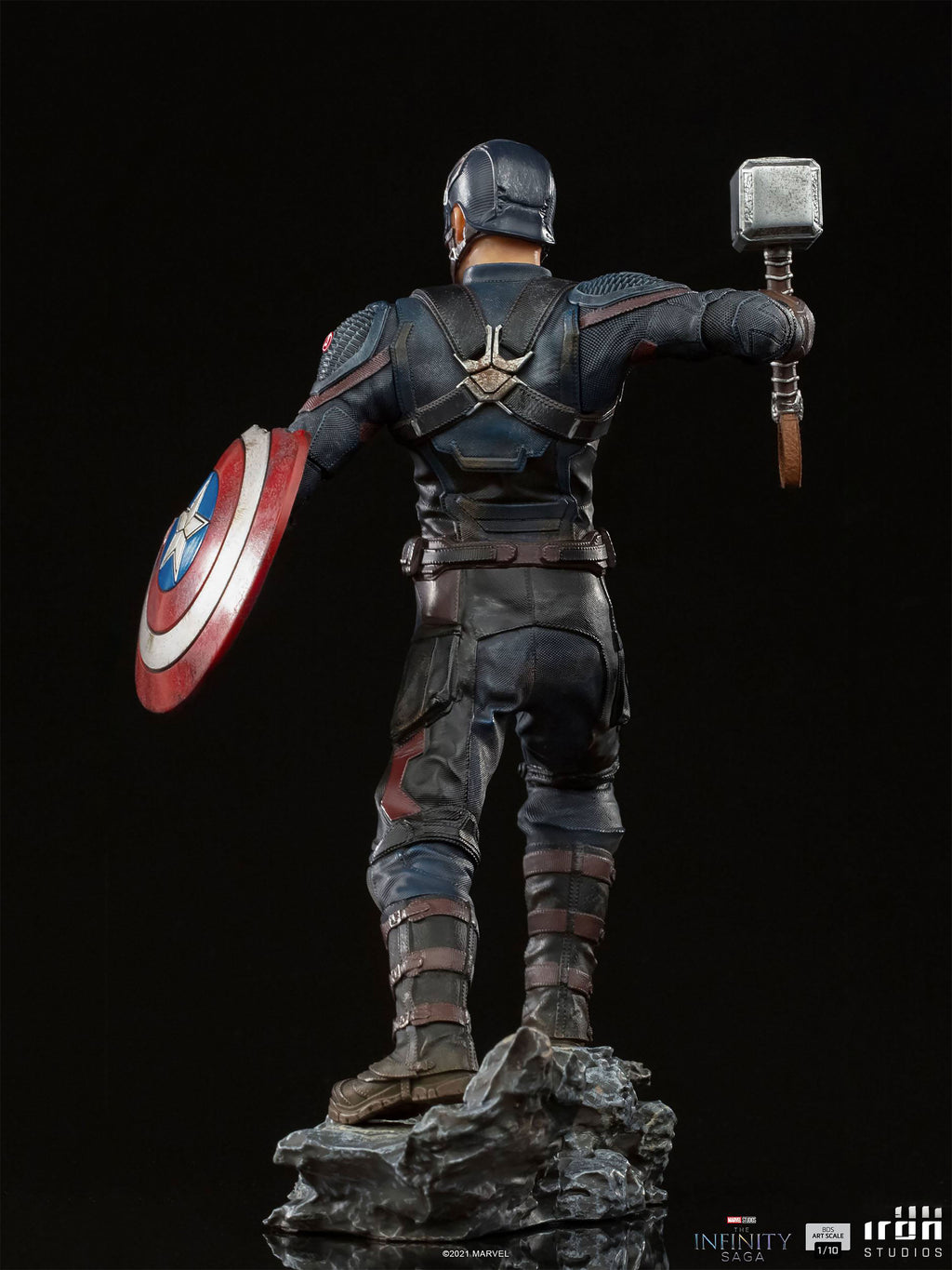 Productafbeelding Captain America BDS Art Scale Deluxe Standbeeld