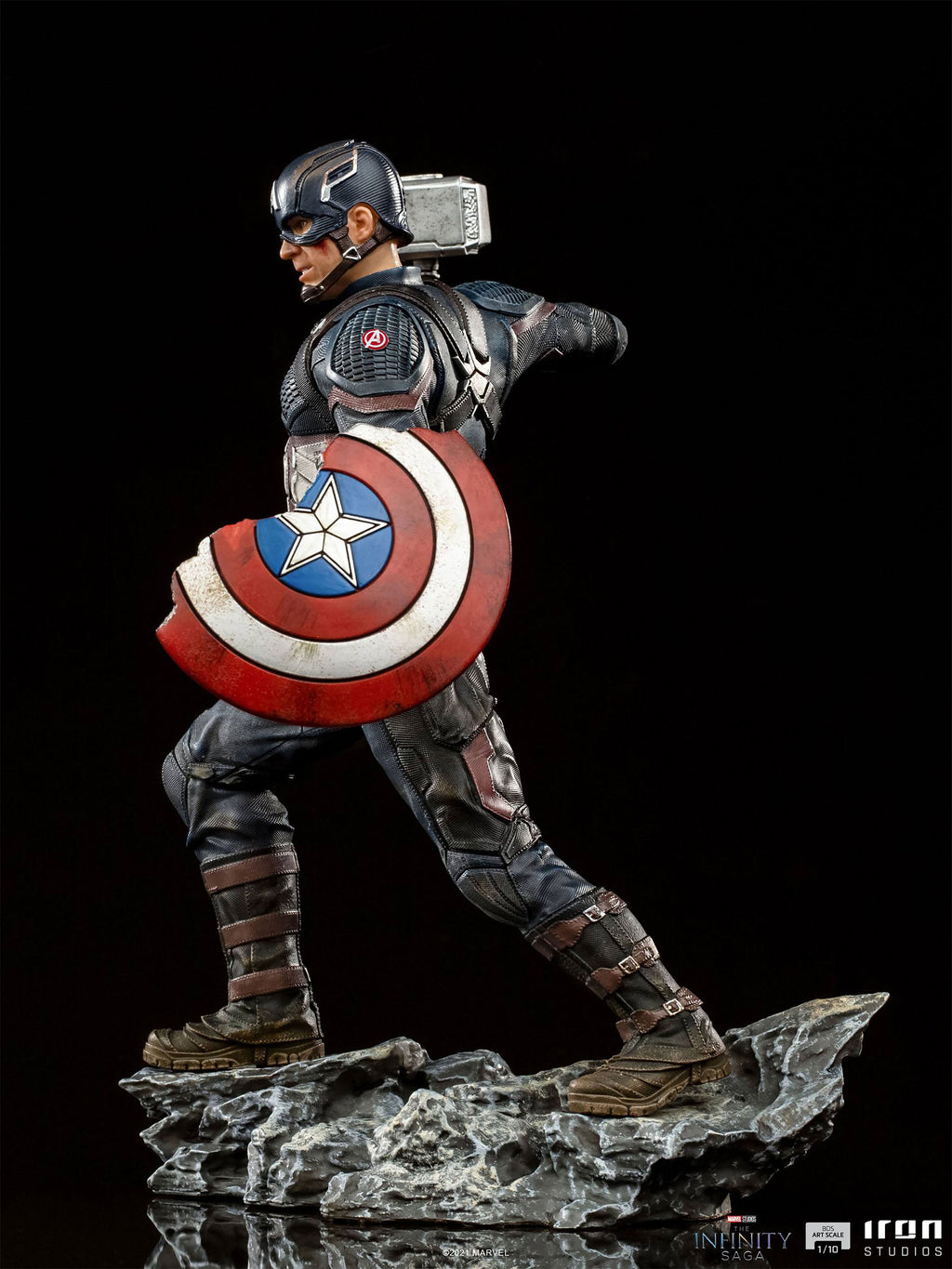 Productafbeelding Captain America BDS Art Scale Deluxe Standbeeld
