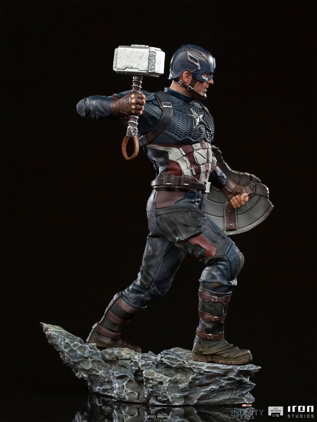 Productafbeelding Captain America BDS Art Scale Deluxe Standbeeld