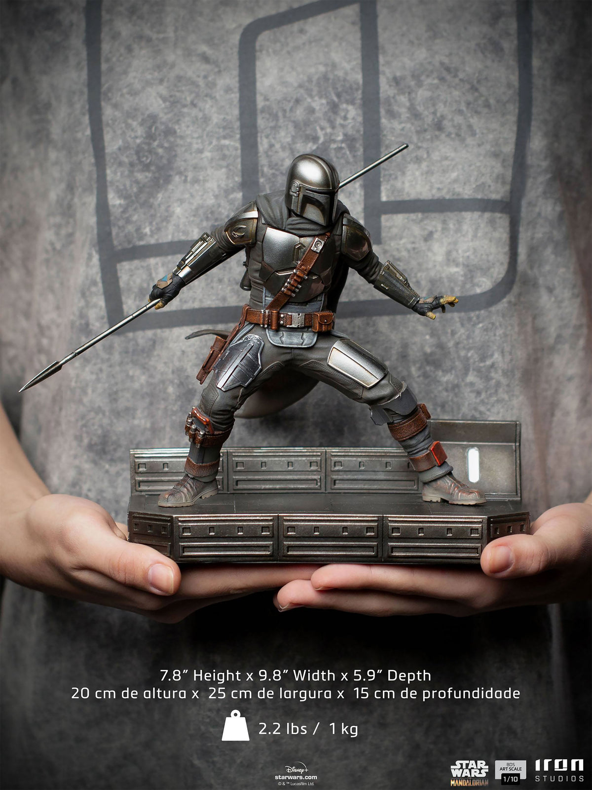 Image produit Statue Deluxe BDS Art Scale Mandalorian - Star Wars The Mandalorian