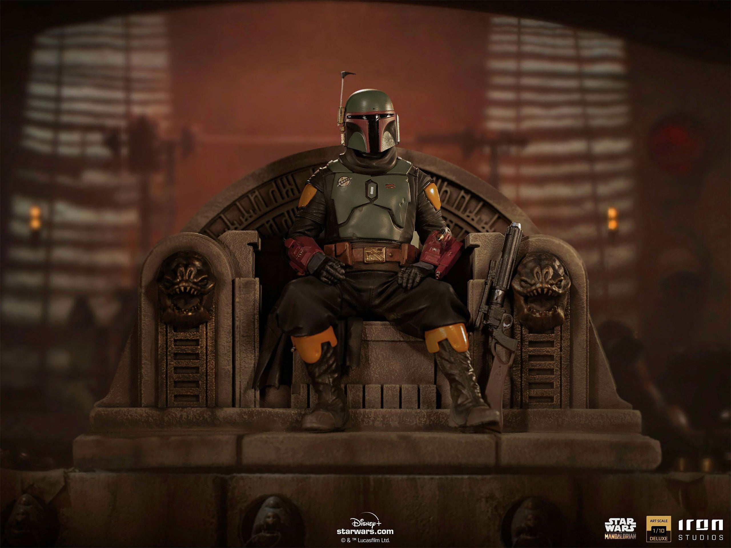 Image produit Statue Deluxe à l'échelle d'art BDS de Boba Fett - Star Wars The Mandalorian