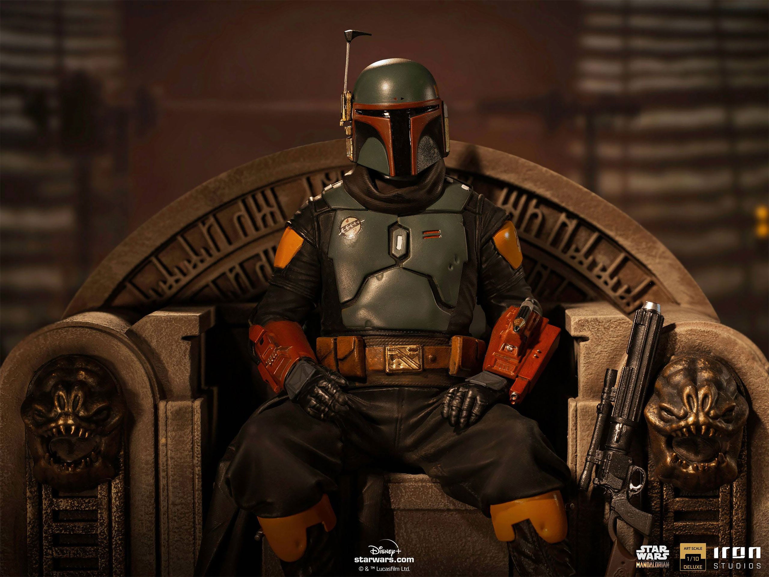 Image produit Statue Deluxe à l'échelle d'art BDS de Boba Fett - Star Wars The Mandalorian