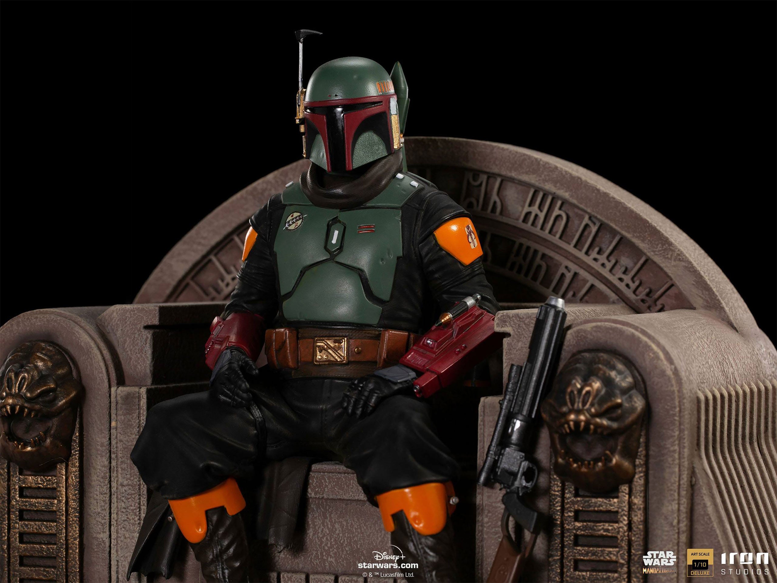 Image produit Statue Deluxe à l'échelle d'art BDS de Boba Fett - Star Wars The Mandalorian