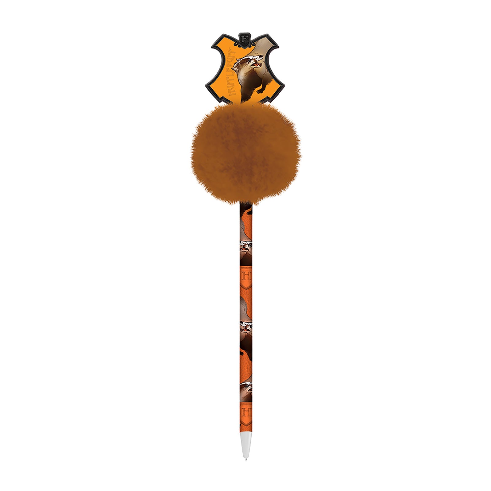 Image produit Harry Potter - Stylo à bille en peluche Hufflepuff