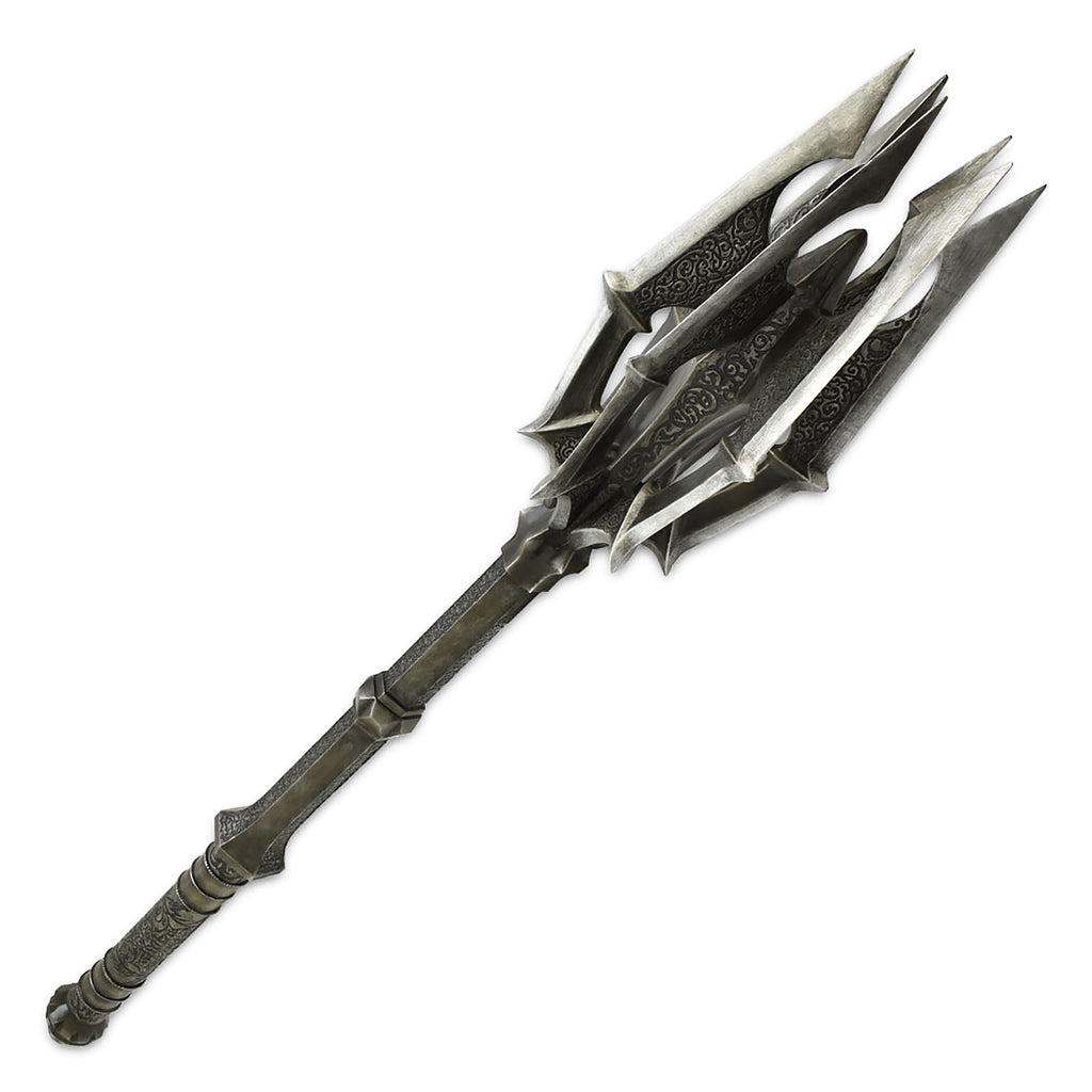 Image produit Le Seigneur des Anneaux – Réplique de la masse de Sauron avec bannière de guerre (édition Œil Rouge)