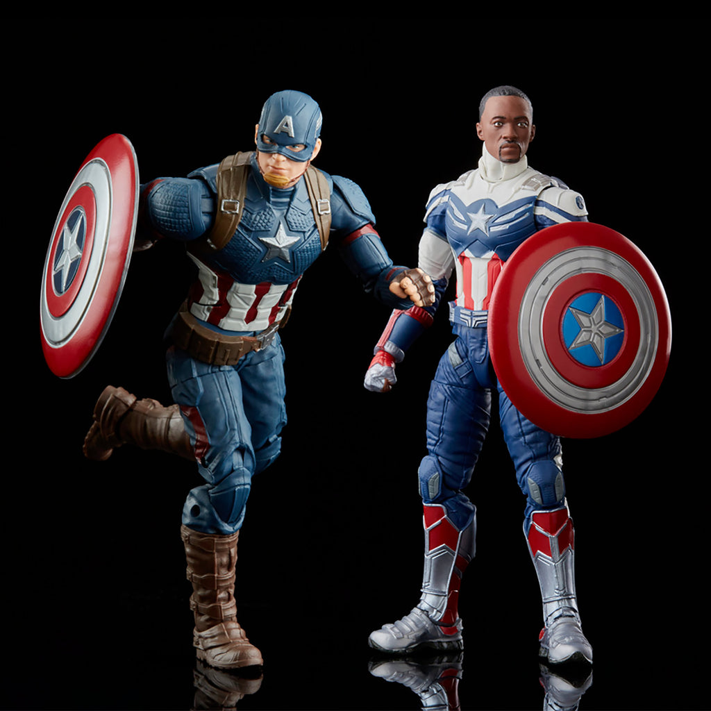 Productafbeelding Captain America - Sam Wilson & Steve Rogers Actiefiguren Set