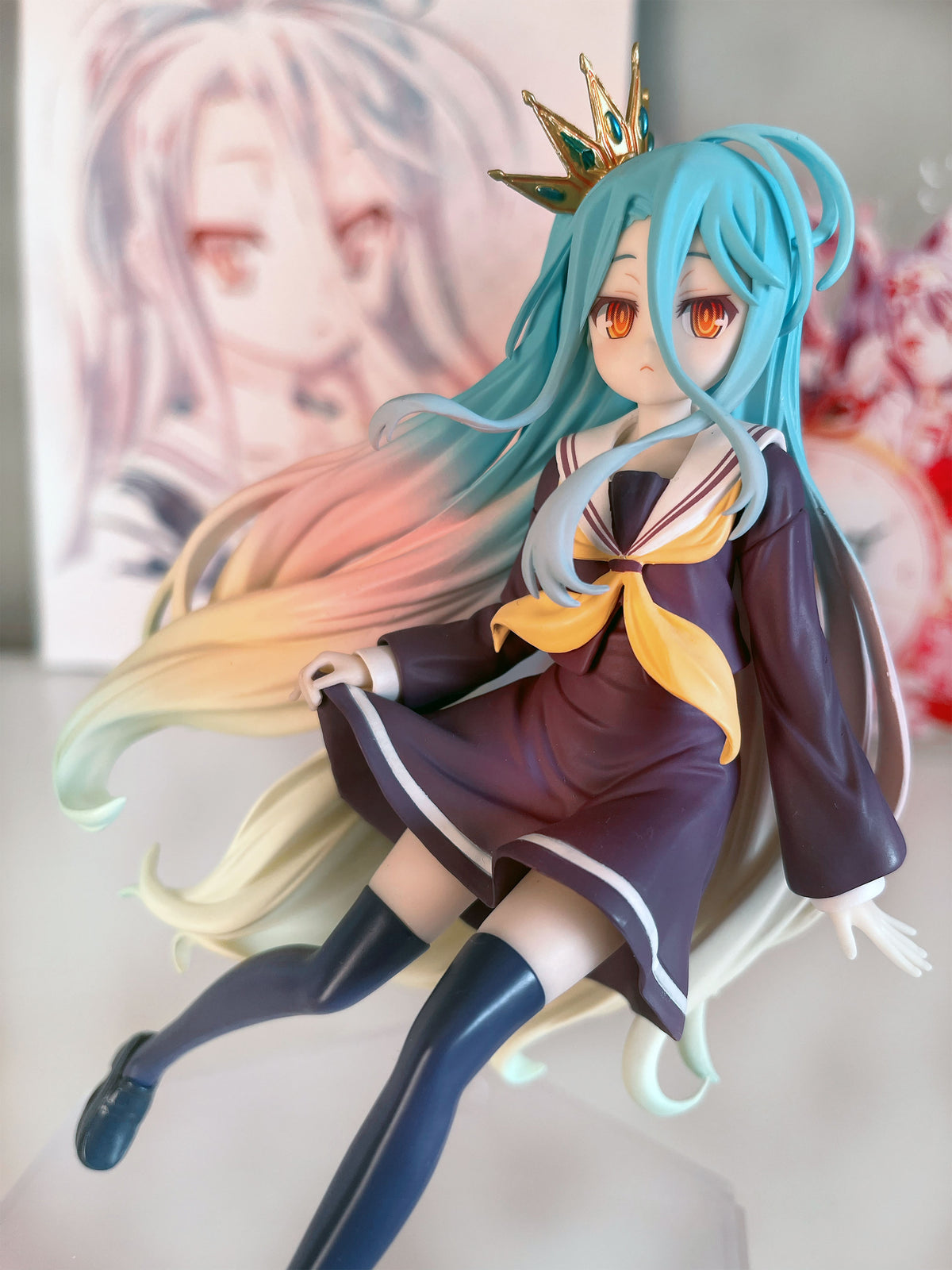 Productafbeelding No Game No Life - Shiro Crown Figuur