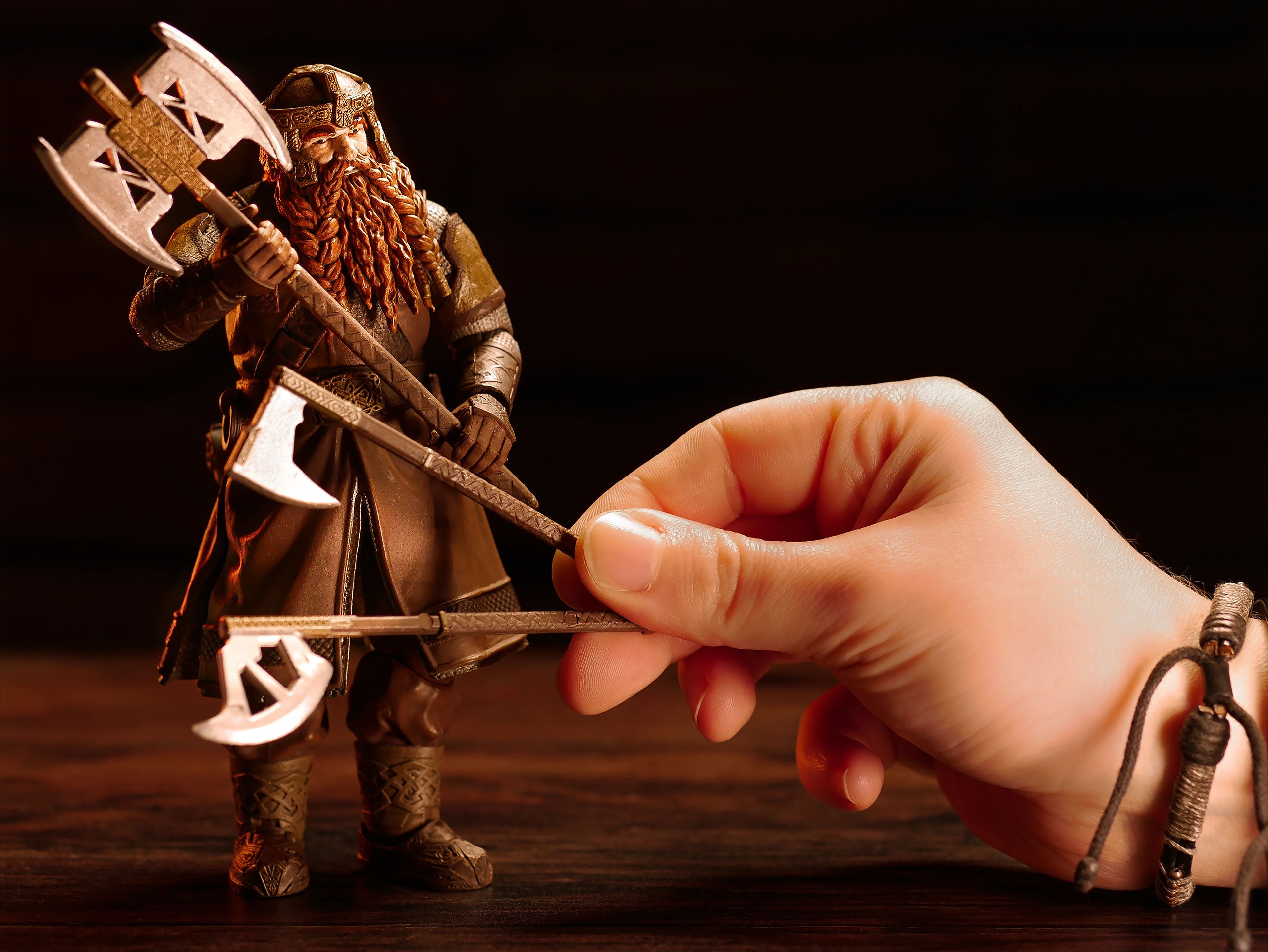 Image produit Seigneur des Anneaux - Figurine d'action Gimli 15,7 cm
