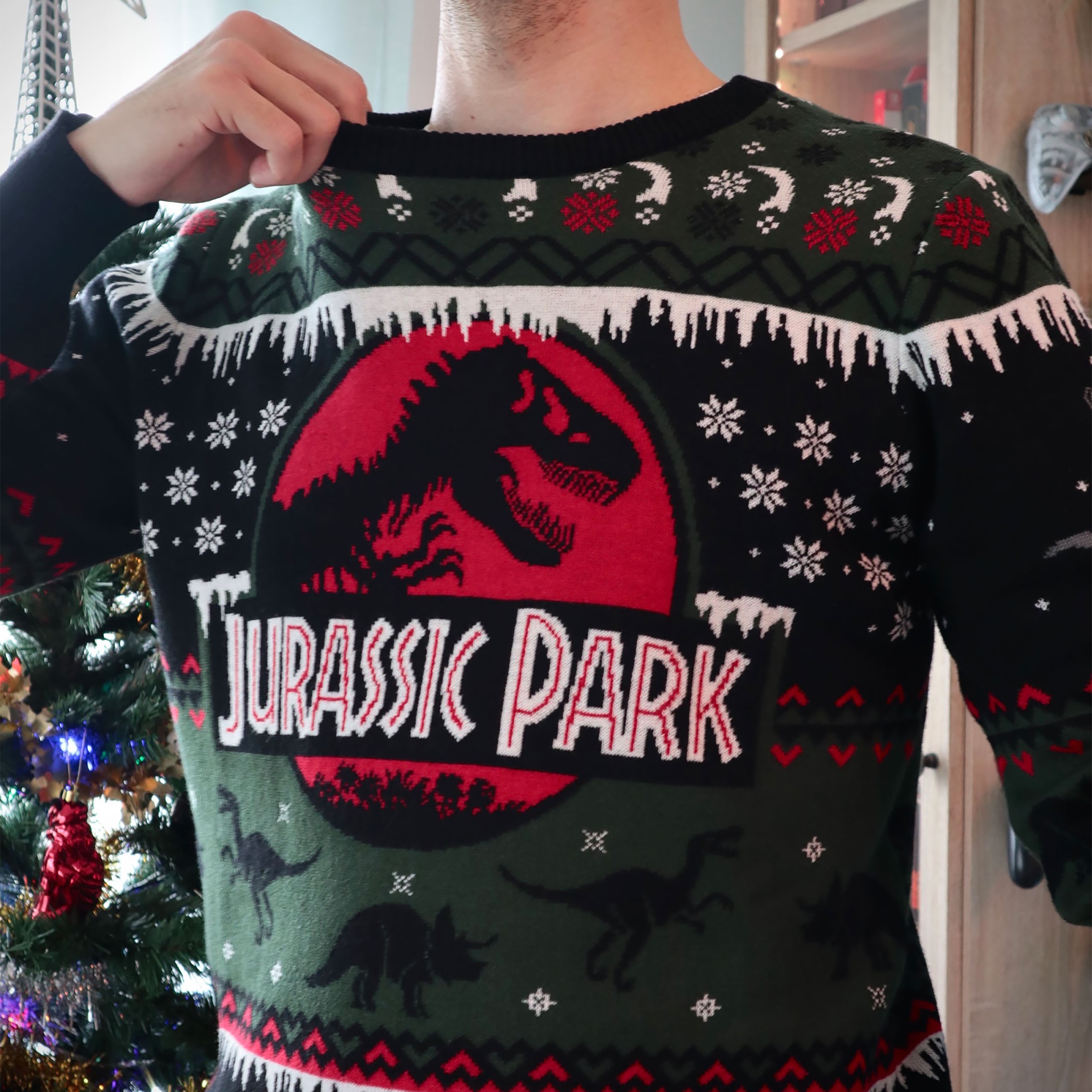 Produktbild Jurassic Park - Logo Strickpullover