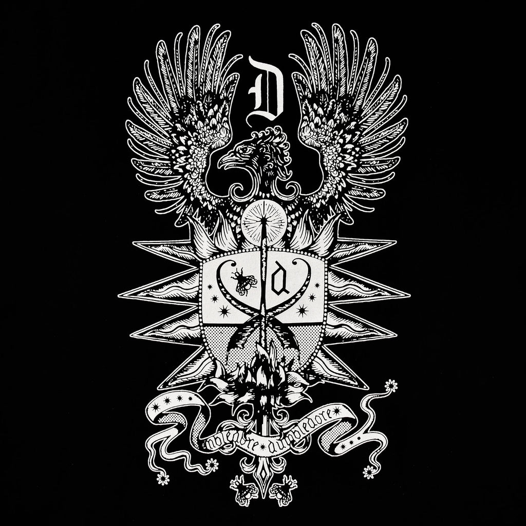 Image produit T-shirt noir Blason Dumbledore - Animaux fantastiques