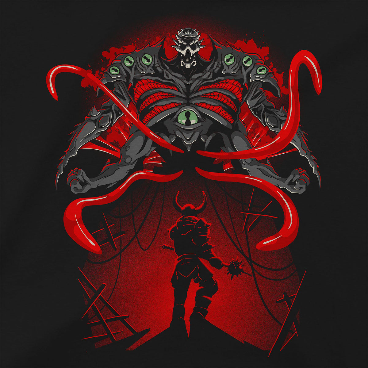 Productafbeelding Path of Exile - The Nightmare Malachai T-Shirt zwart