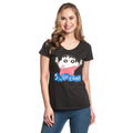 Productafbeelding Shin-Chan - Logo T-Shirt Dames Zwart