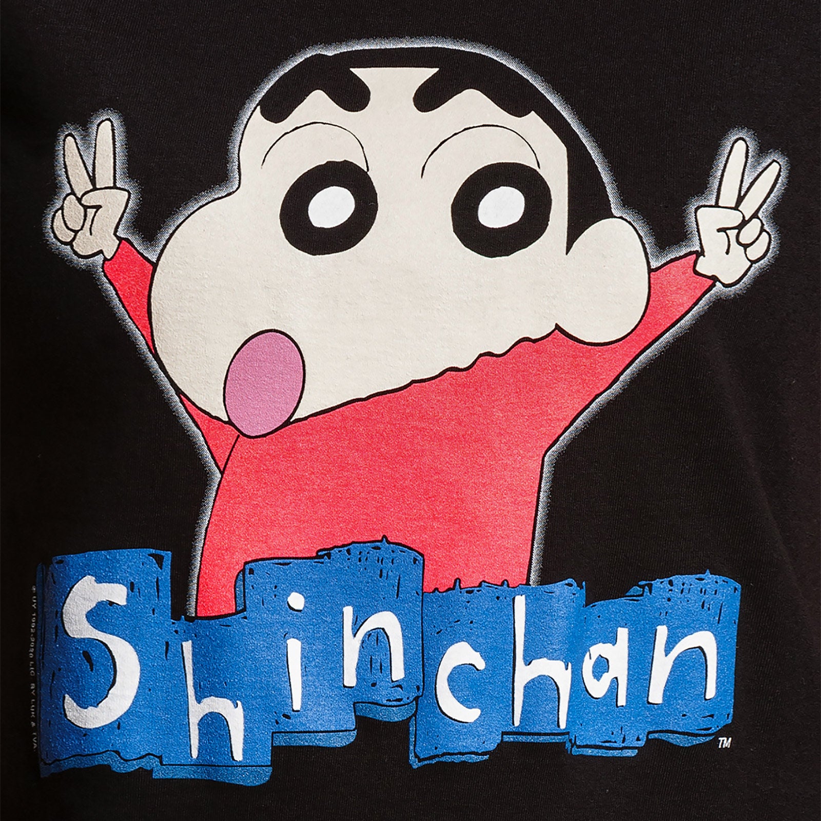 Productafbeelding Shin-Chan - Logo T-Shirt Dames Zwart