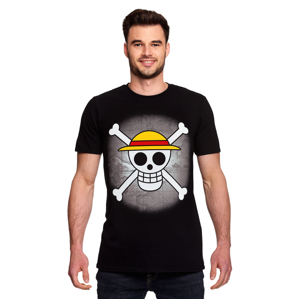 Productafbeelding One Piece - Skull T-Shirt zwart