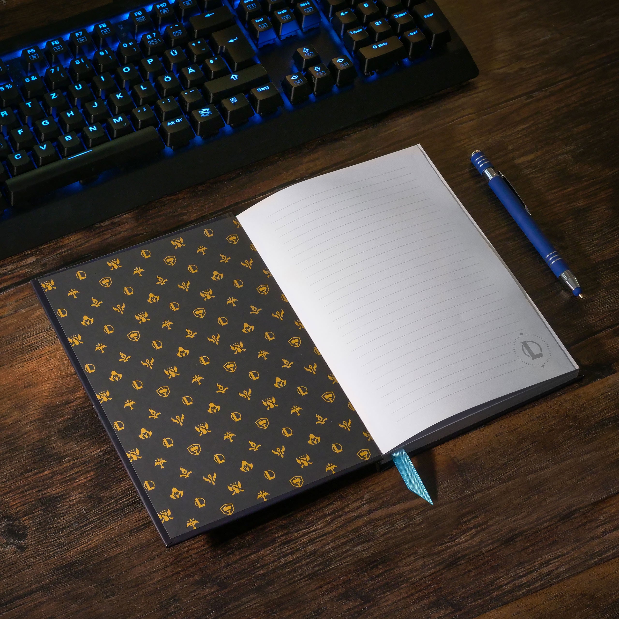 Produktbild League of Legends - Hextech Logo Notizbuch A5