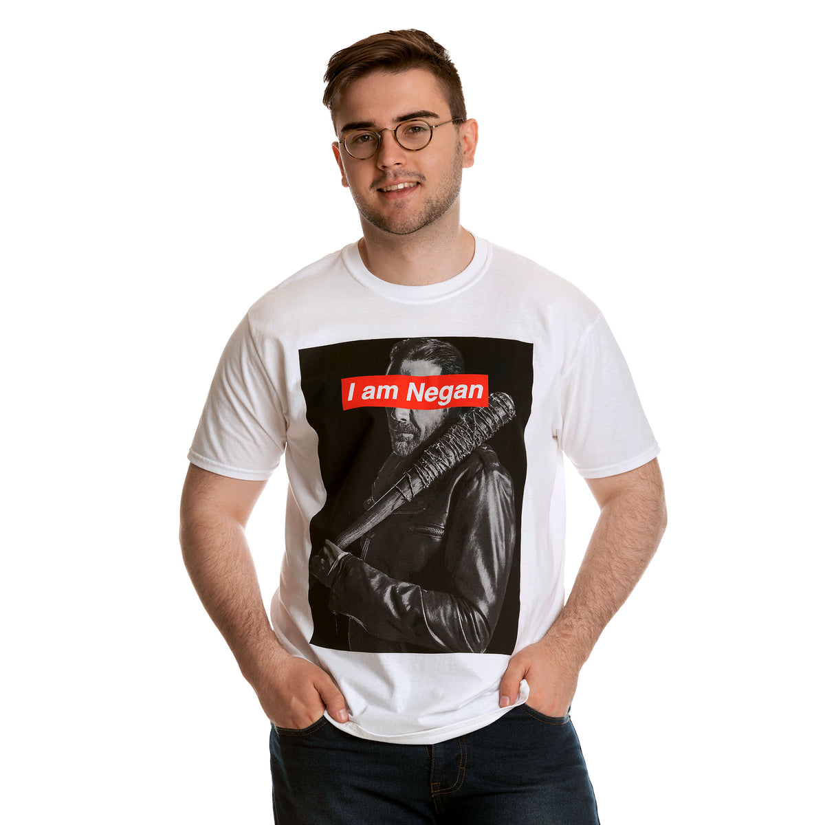 Image produit Walking Dead - Je suis Negan t-shirt blanc