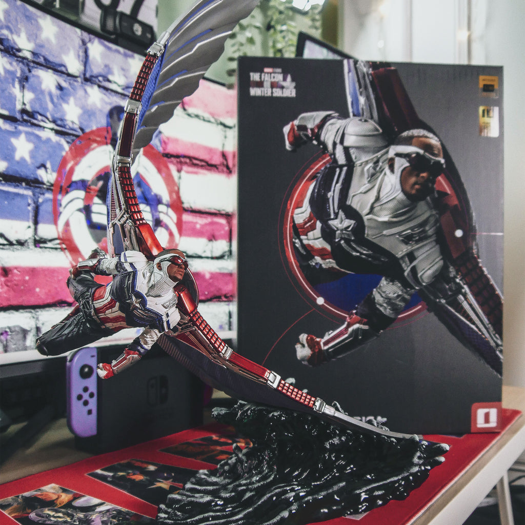 Image produit The Falcon and The Winter Soldier - Statue de luxe BDS Art Scale de Captain America