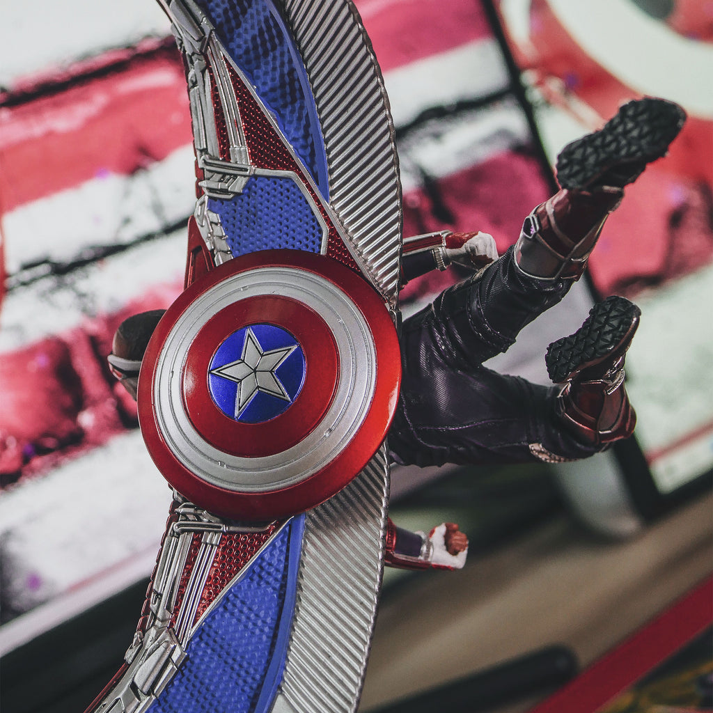 Image produit The Falcon and The Winter Soldier - Statue de luxe BDS Art Scale de Captain America