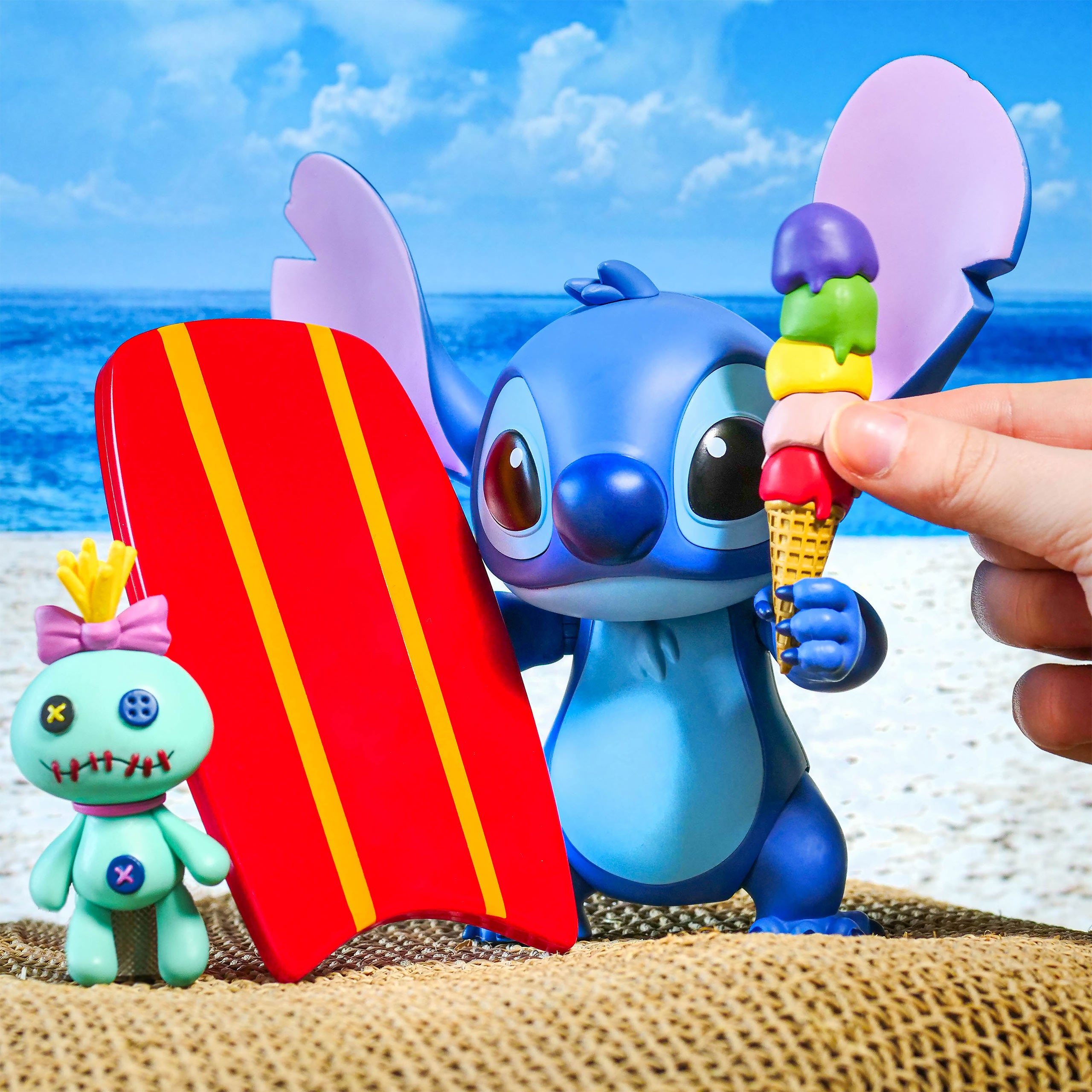 Productafbeelding Lilo & Stitch - Stitch deluxe actiefiguur 1:9