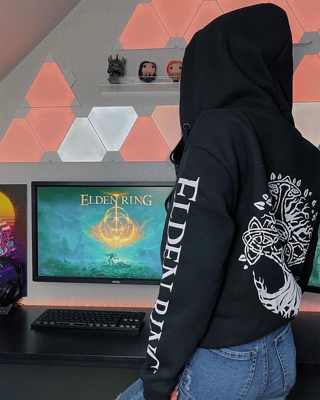 Productafbeelding Elden Ring - Logo Hoodie Zwart