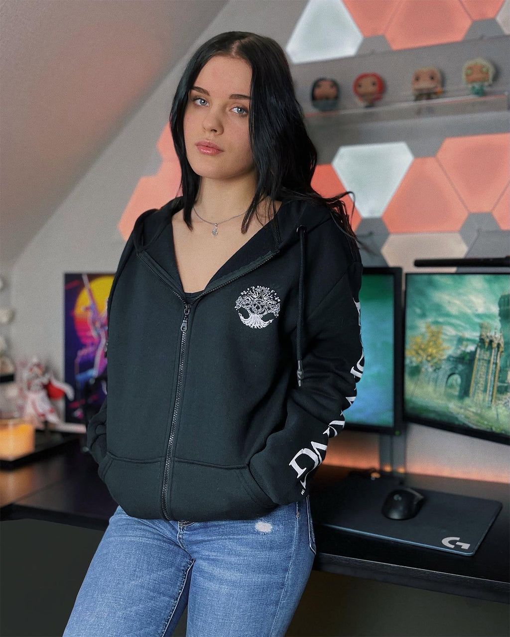 Productafbeelding Elden Ring - Logo Hoodie Zwart