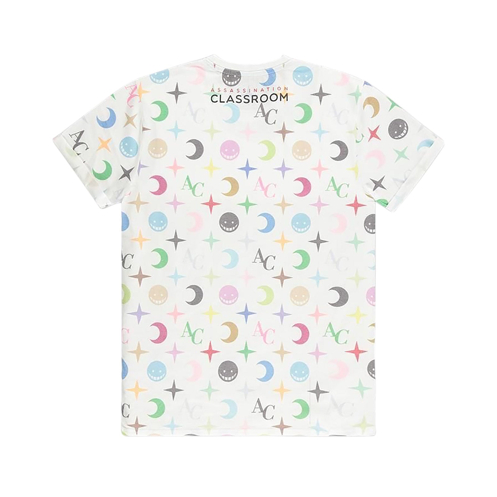 Productafbeelding Assassination Classroom - Koro Sensei Allover T-shirt wit