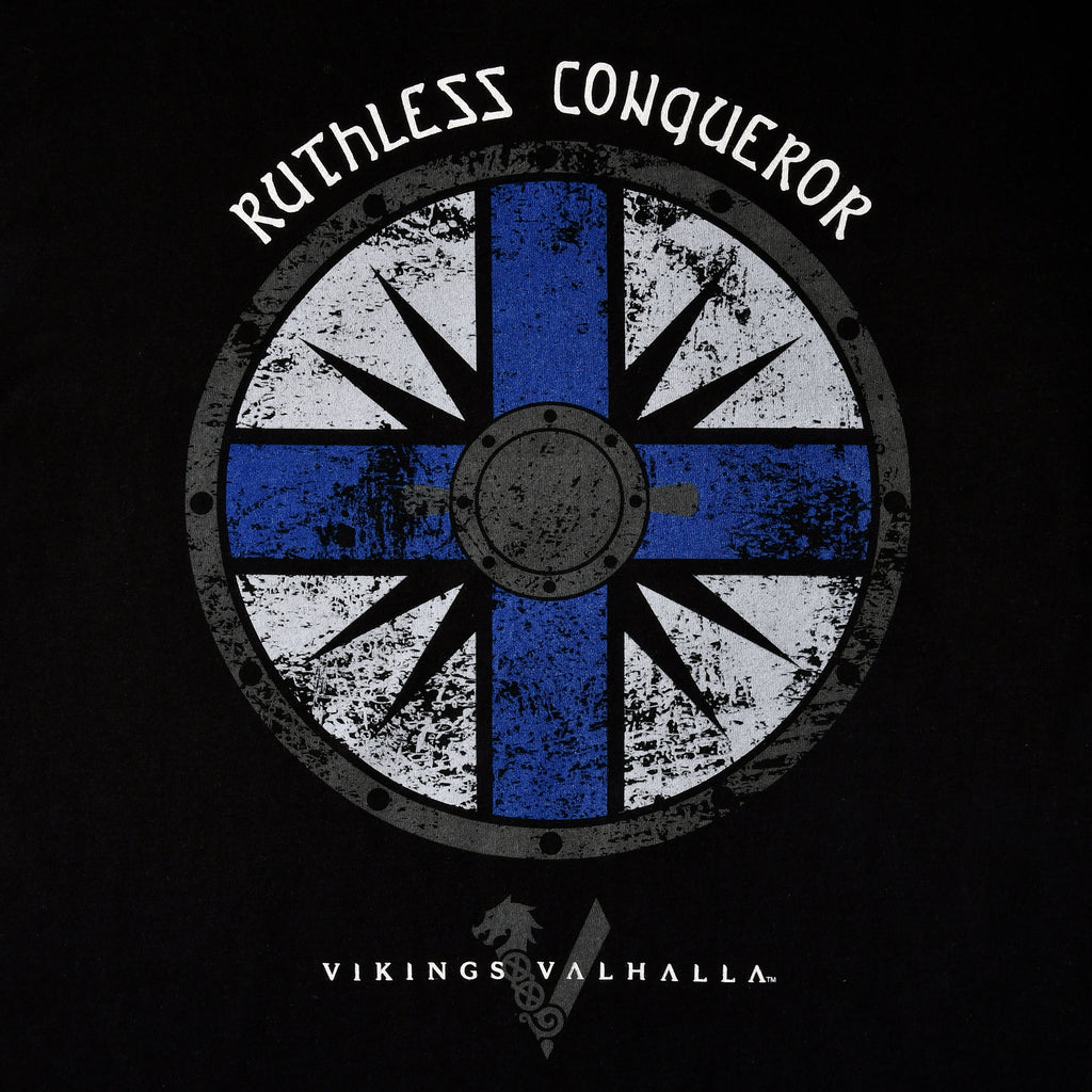 Productafbeelding Vikings Valhalla - Ruthless Conqueror T-Shirt zwart
