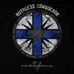 Productafbeelding Vikings Valhalla - Ruthless Conqueror T-Shirt zwart
