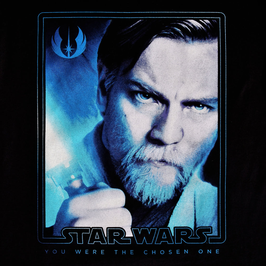 Image produit Star Wars - T-shirt Poster Obi-Wan Kenobi noir