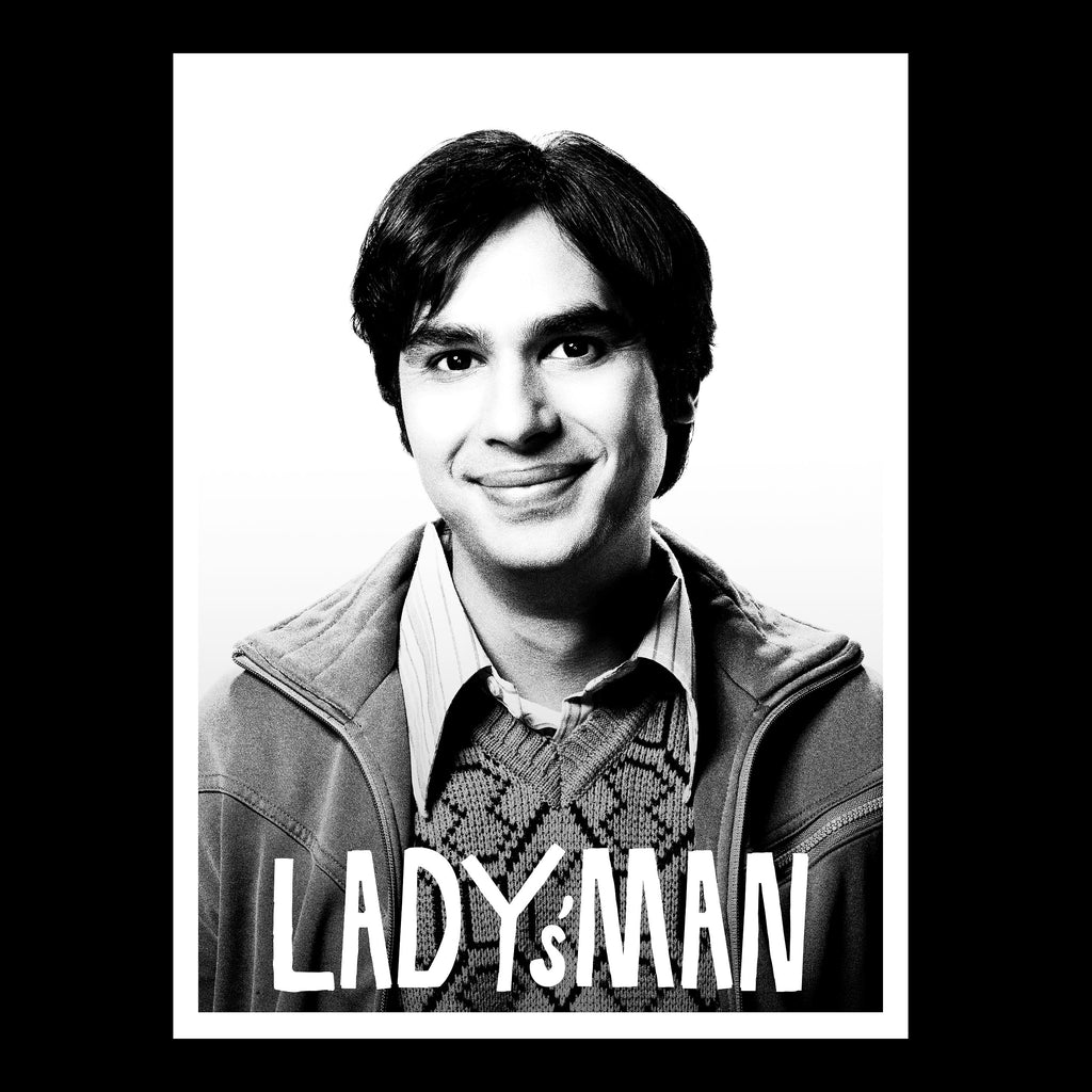 Produktbild Raj Lady's Man T-Shirt schwarz - The Big Bang Theory