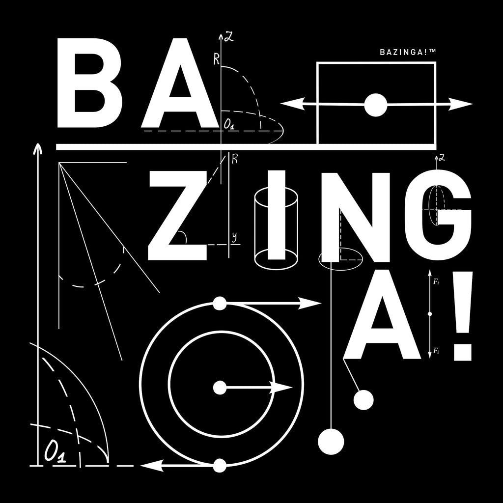 Image produit Bazinga! T-Shirt noir - The Big Bang Theory