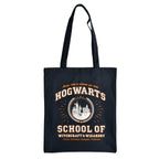 Productafbeelding Hogwarts School Jute Tas Blauw - Harry Potter