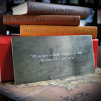 Produktbild Der Herr der Ringe - Die Gefährten Plakette limitiert