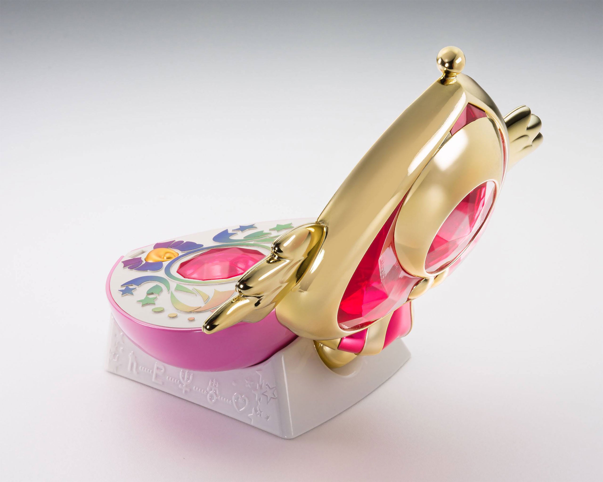 Produktbild Sailor Moon - Crisis Moon Compact Verwandlungsbrosche mit Licht- und Soundeffekten