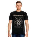 Productafbeelding Uncharted - Kompas T-Shirt Zwart