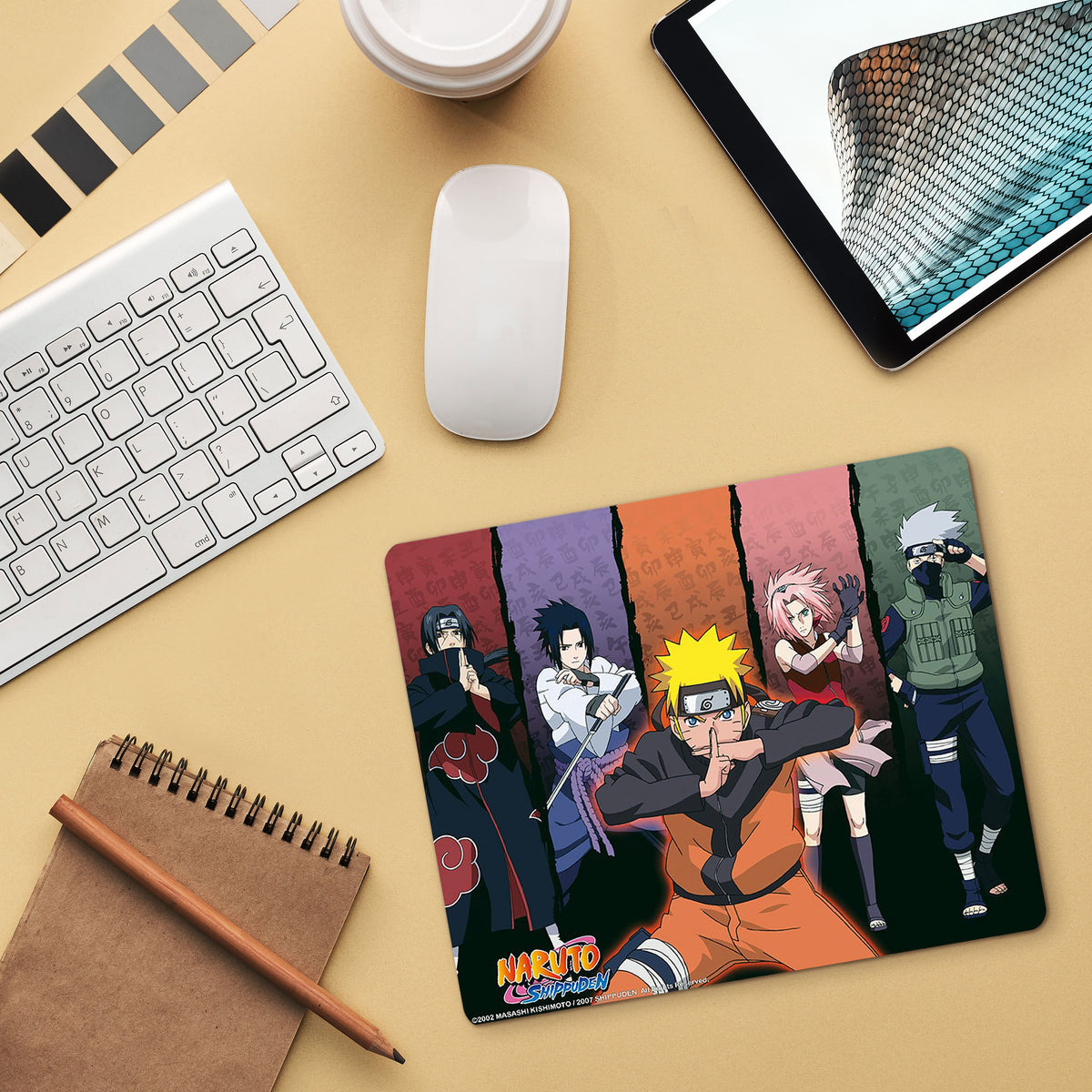 Image produit Naruto Shippuden - Tapis de souris de groupe
