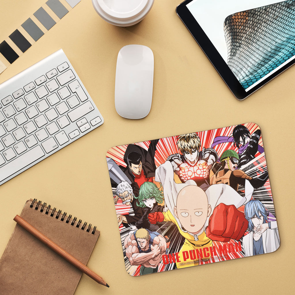 Produktbild One Punch Man - Heroes Mousepad