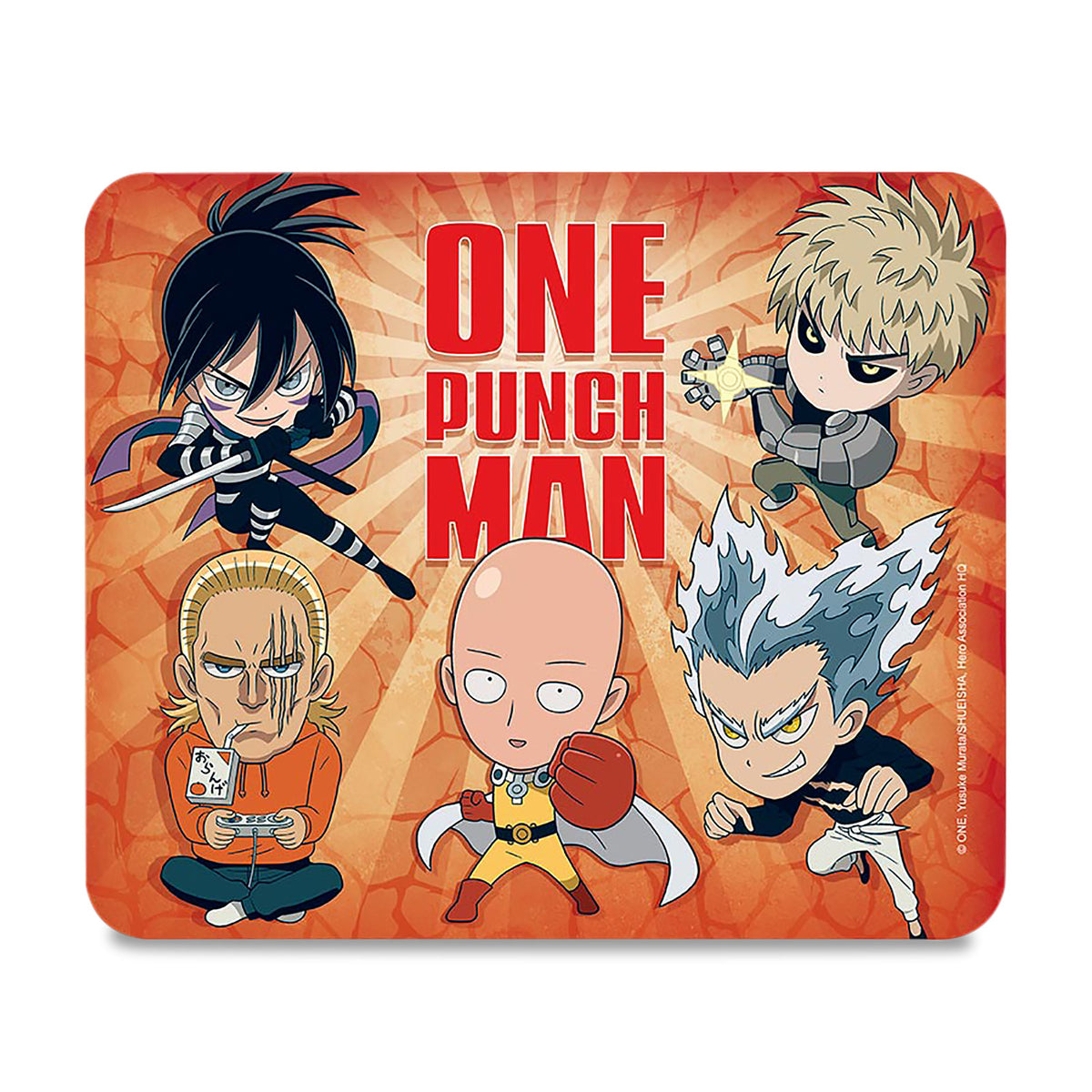 Produktbild One Punch Man - Saitama & Friends Mousepad