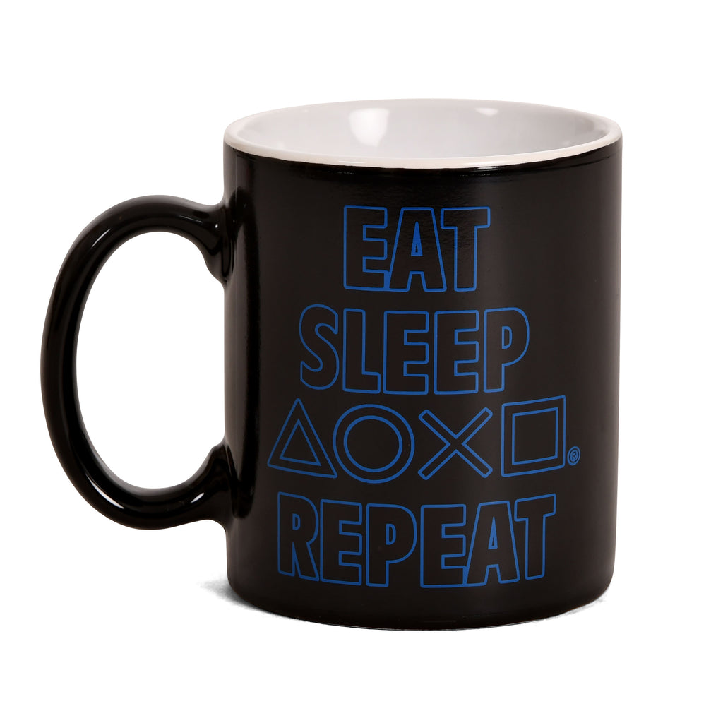 Produktbild PlayStation - Eat Sleep Repeat Thermoeffekt Tasse