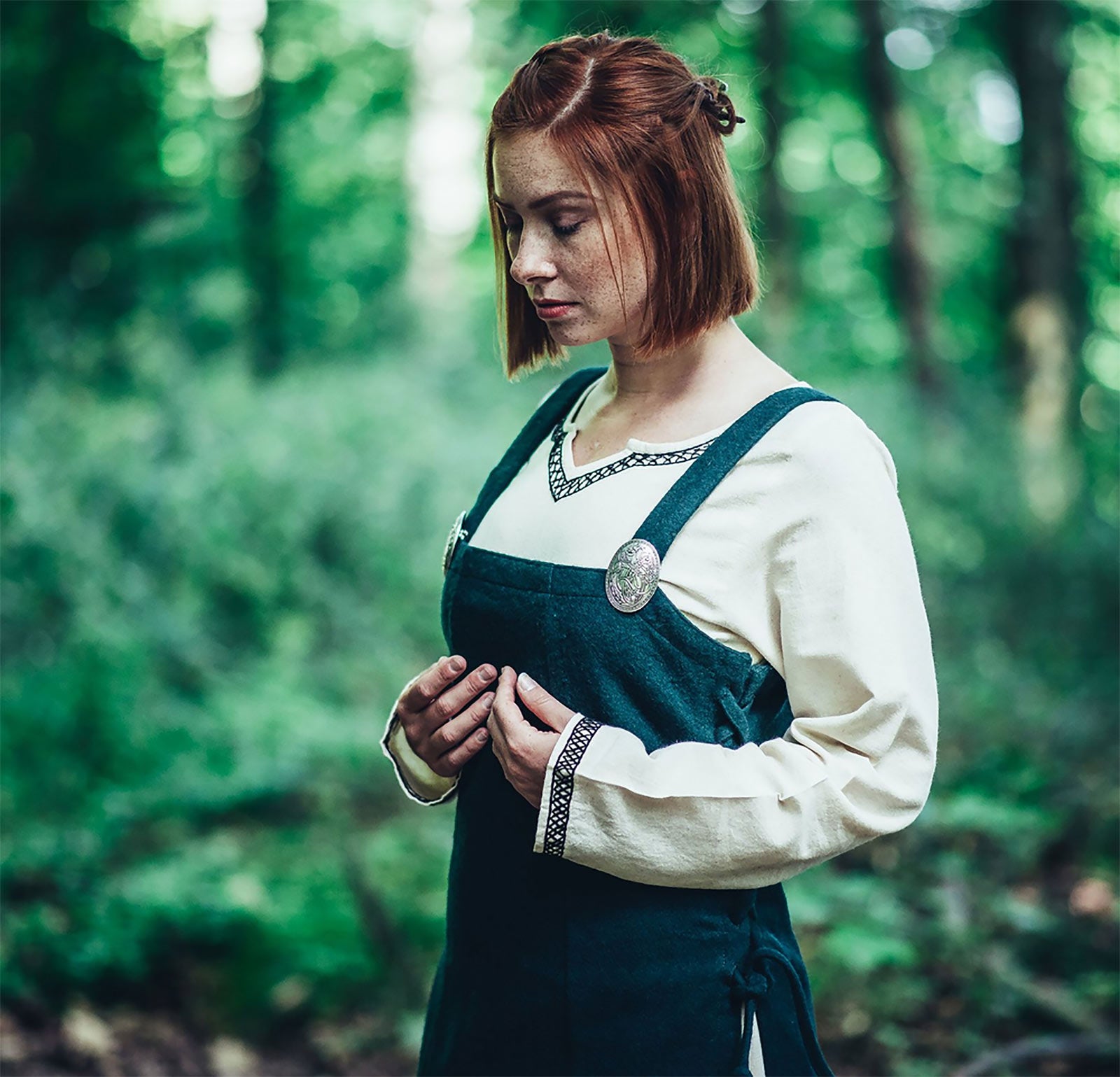 Produktbild Mittelalter Überkleid Aila grün