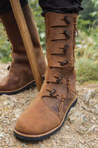 Image produit Bottes médiévales Odin marron