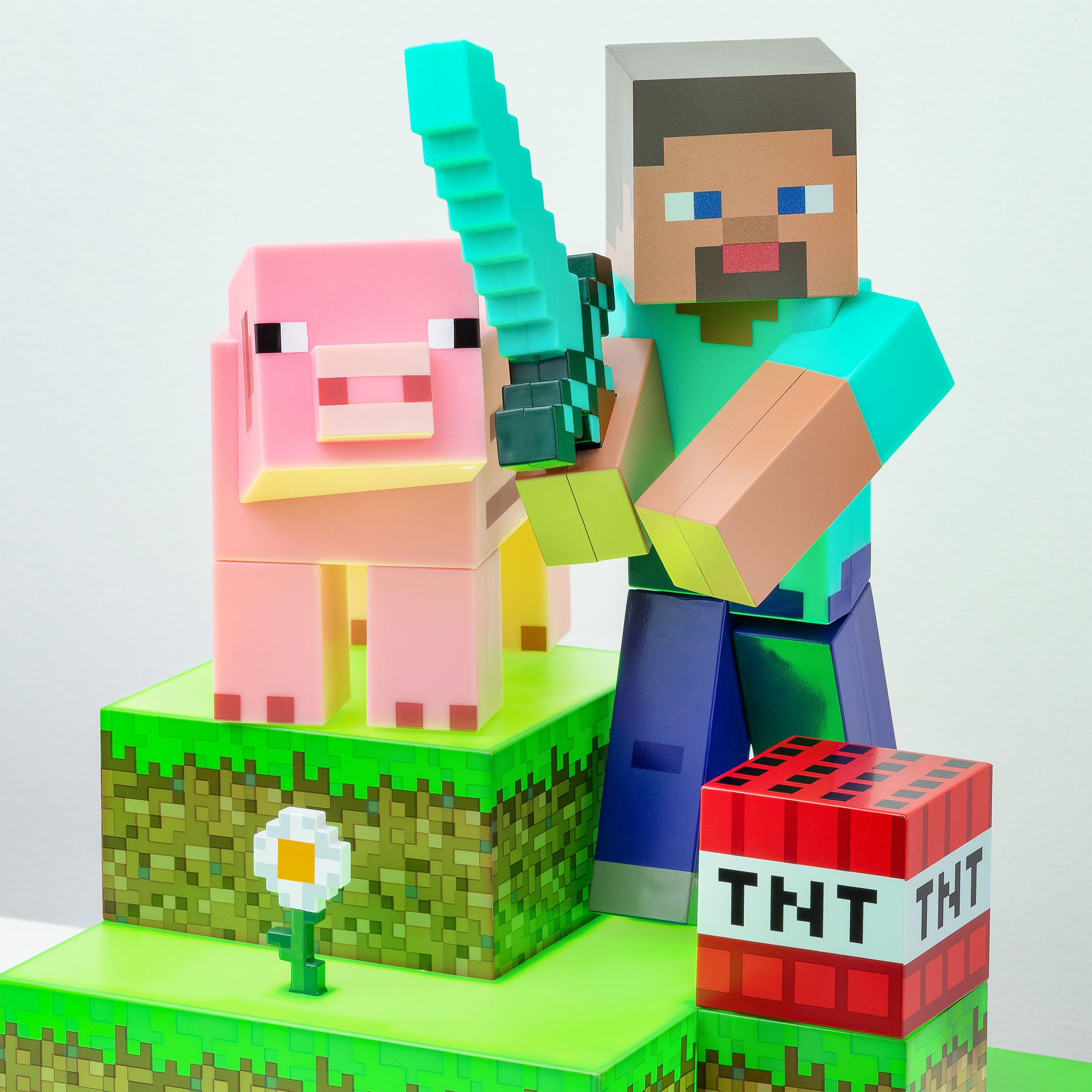 Productafbeelding Minecraft - Steve Diorama Tafellamp