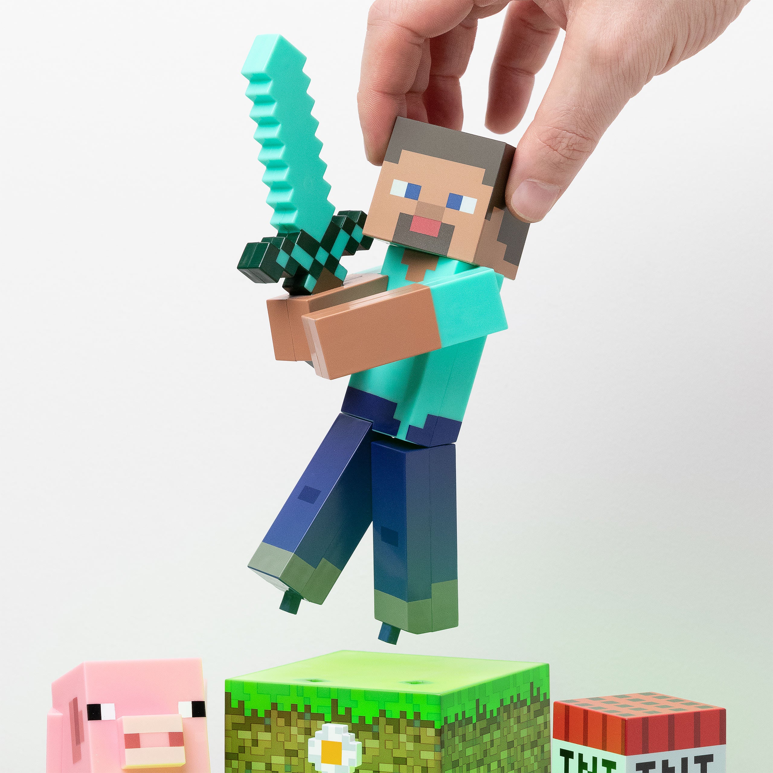 Productafbeelding Minecraft - Steve Diorama Tafellamp
