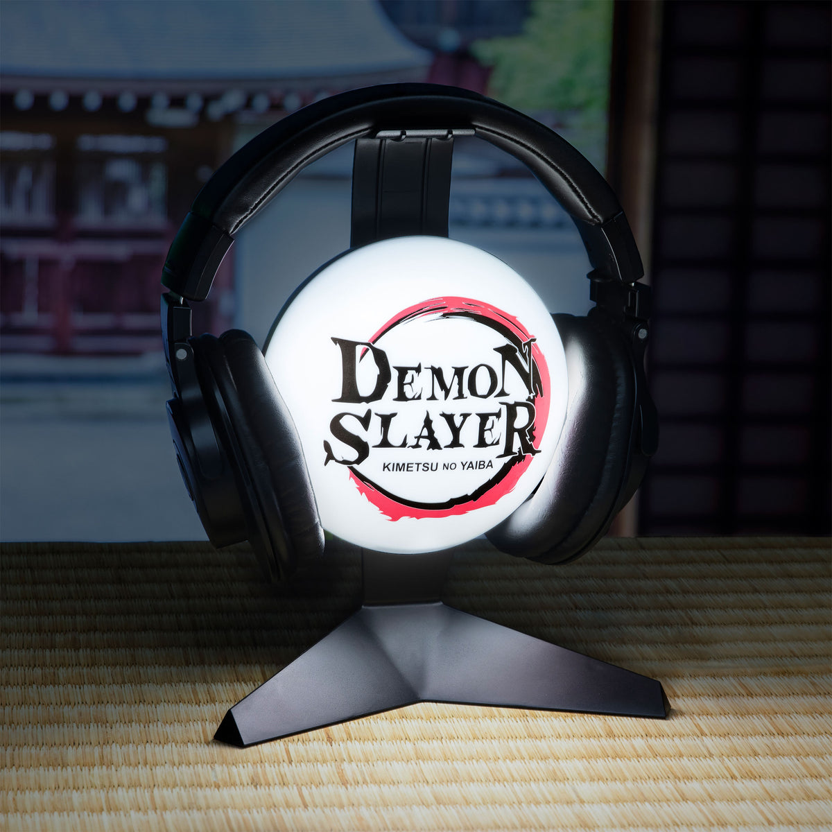 Produktbild Demon Slayer - Logo Kopfhörer Ständer mit Licht