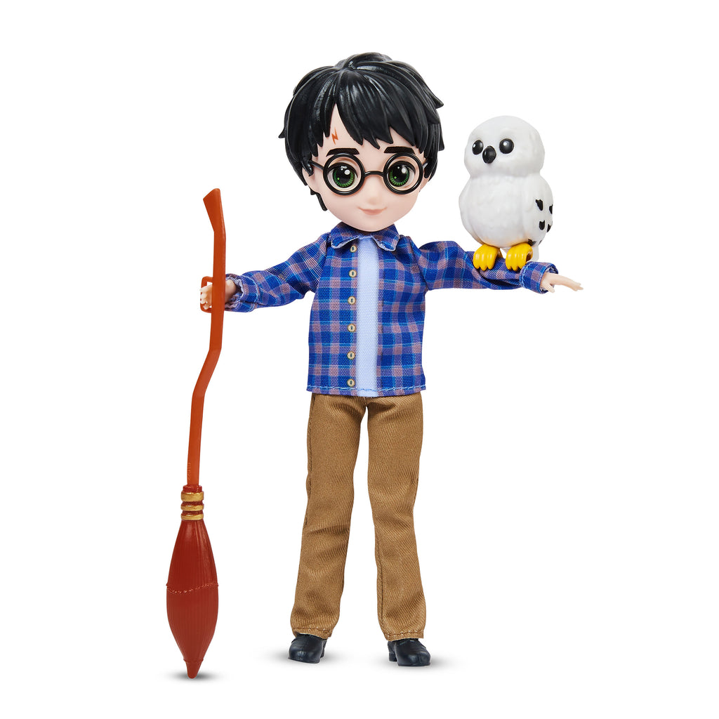 Produktbild Harry Potter Puppe Deluxe mit Hedwig