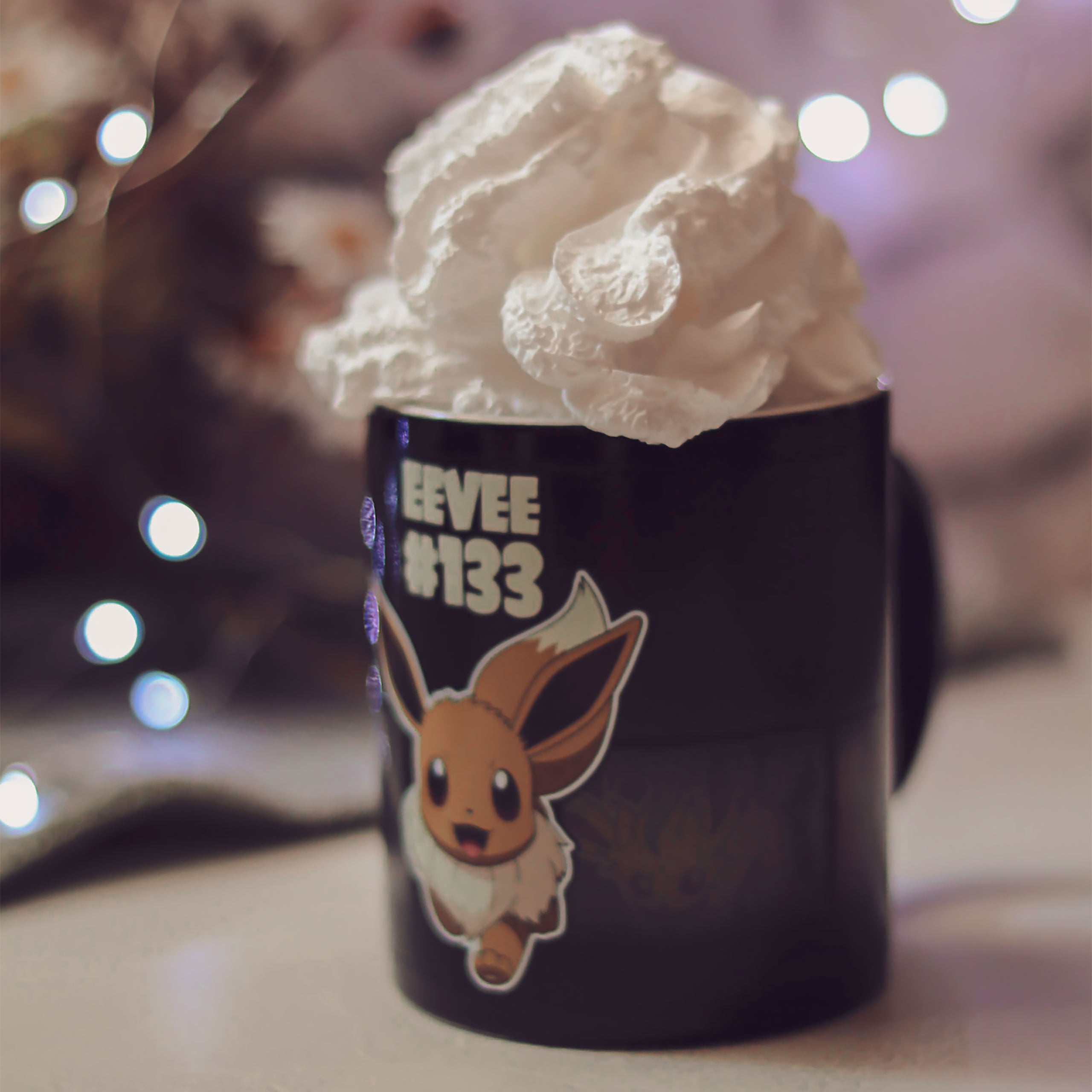 Productafbeelding Pokemon - Eevee Thermisch Effect Mok