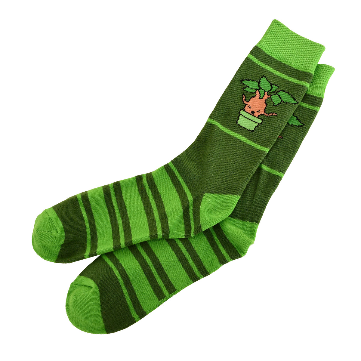 Productafbeelding Harry Potter - Mandragora Chibi Sokken Groen